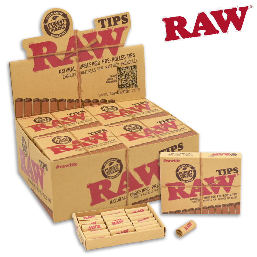 Raw Pre Rolled Tips