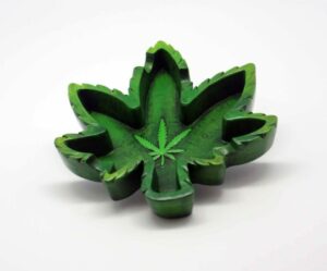 Raw Leaf Shape Ashtray