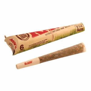 Raw Organic Cones 1 1/4 6pk