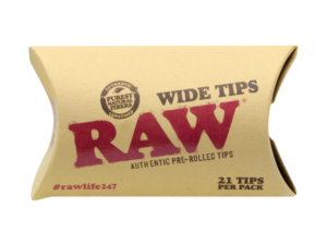 Raw Pre Rolled Wide Tips