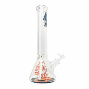 THE KIDS IN THE HALL 15" 7mm Thick I'm Crushing Your Head Beaker Base Water Pipe (HH5004)