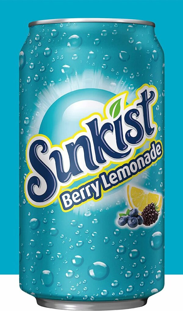 Sunkist Berry Lemonade 355ml