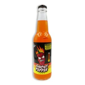 Ghost Pepper Glass Bottle Soda