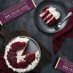 Hammonds Red Velvet Choco Bar 64g