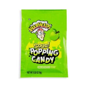 Warheads Sour Green Apple Popping Candy
