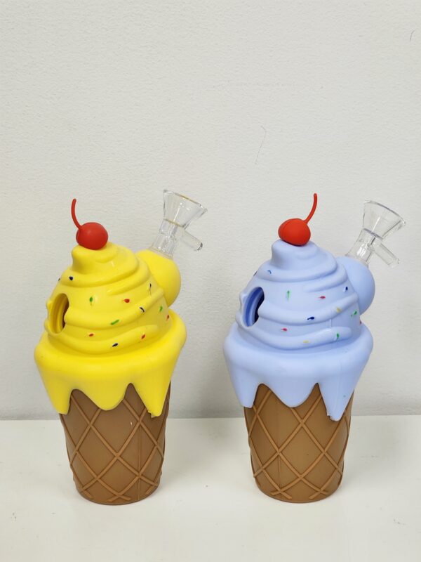 Ice cream Silicone Bong
