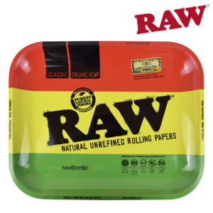 Raw Rasta Rolling Tray Large