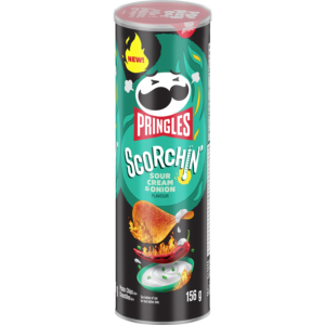 Pringles Scorchin Sour Cream & Onion