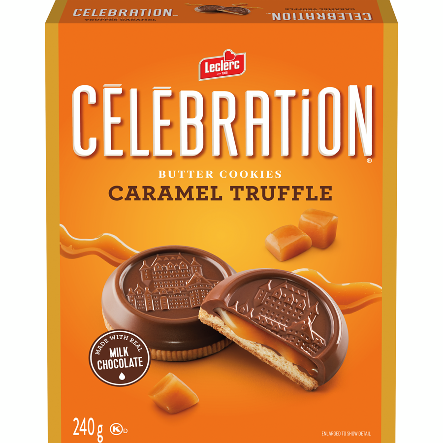 Celebration Caramel Milk Chocolate Cookies 240 g