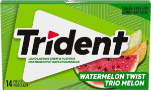 Trident Sugar Free Watermelon Twist Chewing Gum