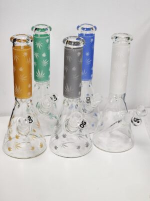 OG Leaf Beaker 10" Bong