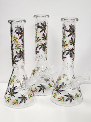 Leaf 10" Beaker Bong