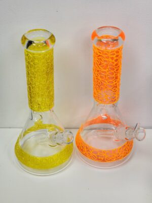 Fluorscent 12" Beaker Bong