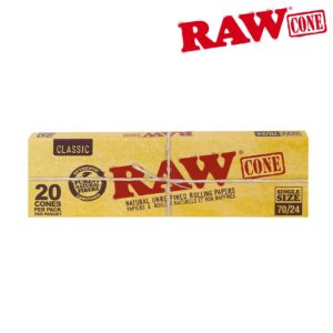 Raw Single Size Cones 20Pk
