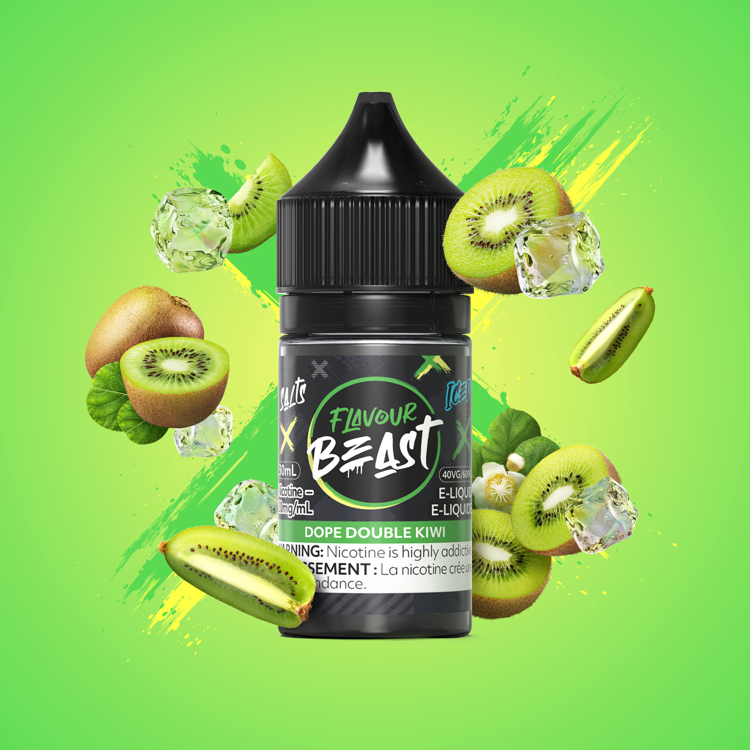 Beast Salts Dope Double Kiwi Iced 20mg
