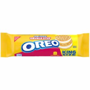 Oreo Golden Double Stuf Sandwich Cookies King Size 8 Count