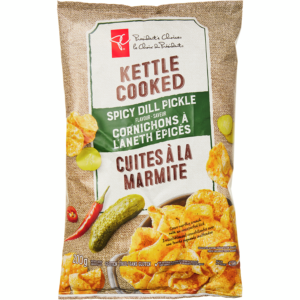 Kettle Cooked Potato Chips Spicy Dill Pickle Flavour 200g