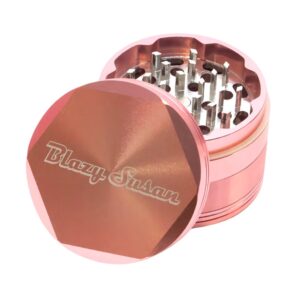 Blazy Susan 63mm 4-Piece Grinder Pink