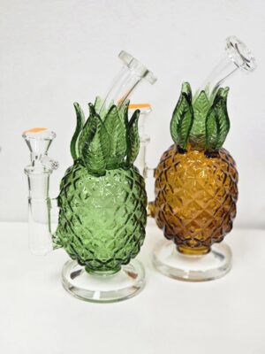 Pineapple 8" Glass Bong