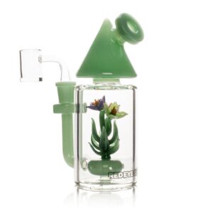 Red Eye Glass 7" Periwinkle Terrarium Dab Rig