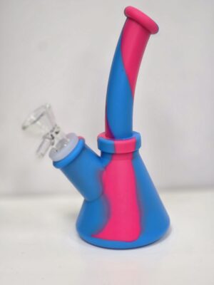 Silicone 6.5" Beaker Bong $18.99
