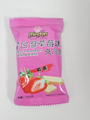 Mincher Taiwan Strawberry Wafer