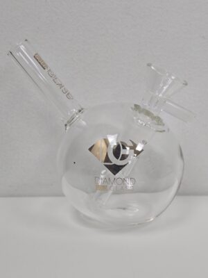 Diamond Glass 4.5" Bubble Bong