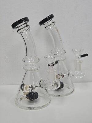 Diamond Glass 7" Beaker Perc Bong