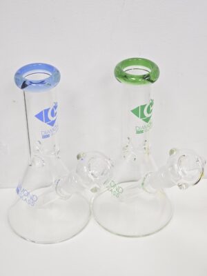 Diamond Glass 8" Beaker Bong