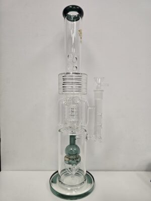 Diamond Glass 20" Tall Clay Recycler Bong