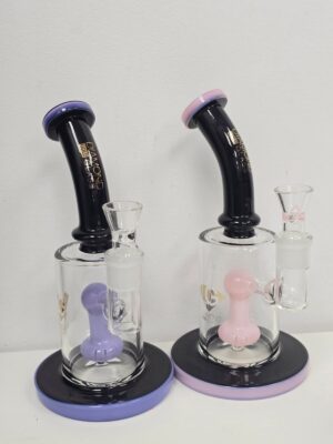 Diamond Glass 9.5" Perc Dual Color Bong/Dabrig