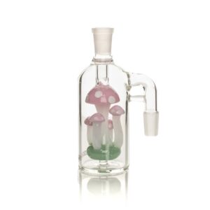 Red Eye Glass 14mm90 Amanita Ash Catcher