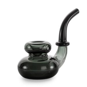 Red Eye Glass 5" Billiard Pipe Smoke