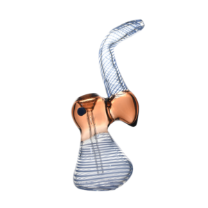 7" Spiral Swirl Glass Bubbler $19.99