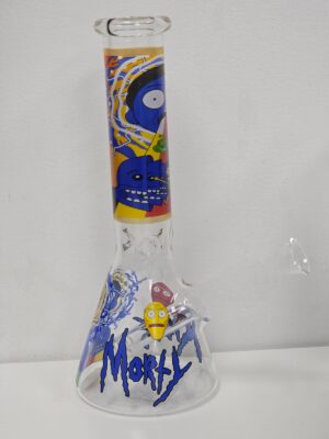 Rick & Morty 10" Throwup Beaker Bong