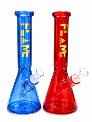 Flame 10" Color Bongs CB2047
