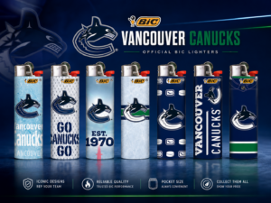 Bic Vancouver Canucks Lighter