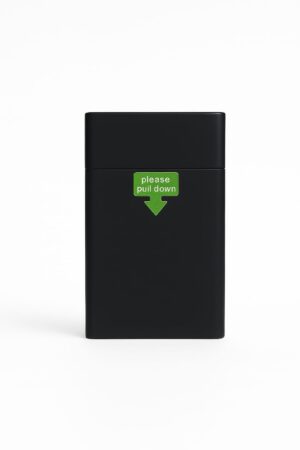 Cigarette Case Slim Black